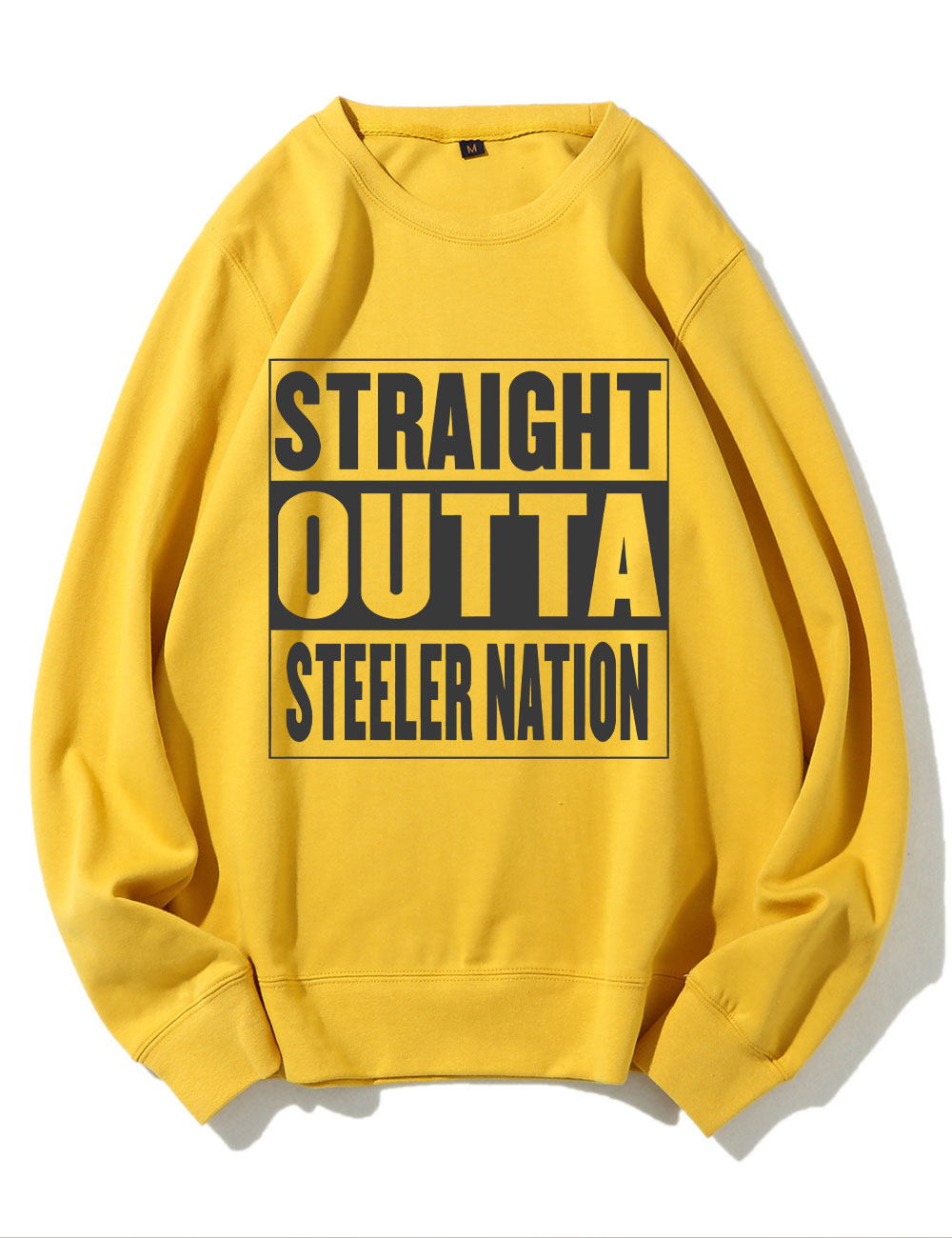 Straight Outta Steeler Nation Football Sweatshirt