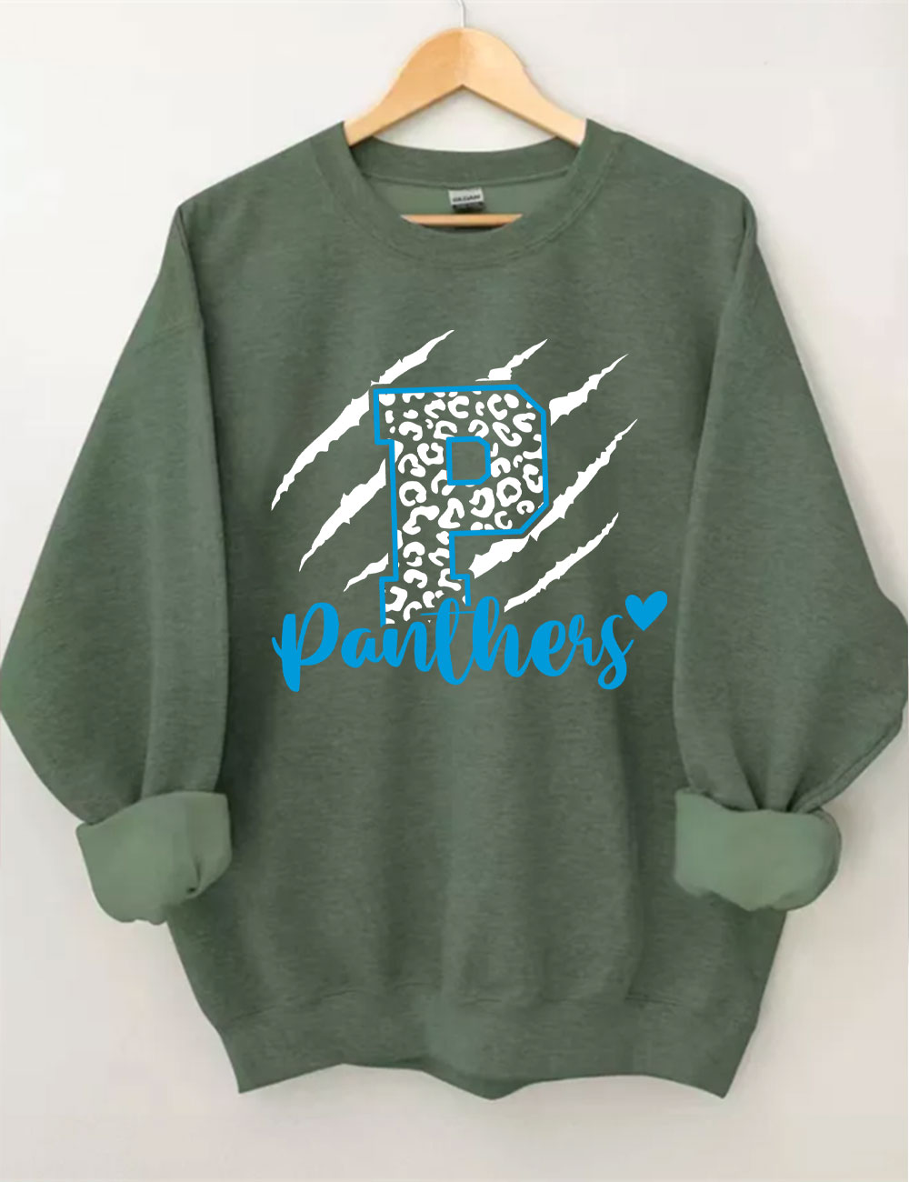 Leopard Panthers Football Sweatshirt