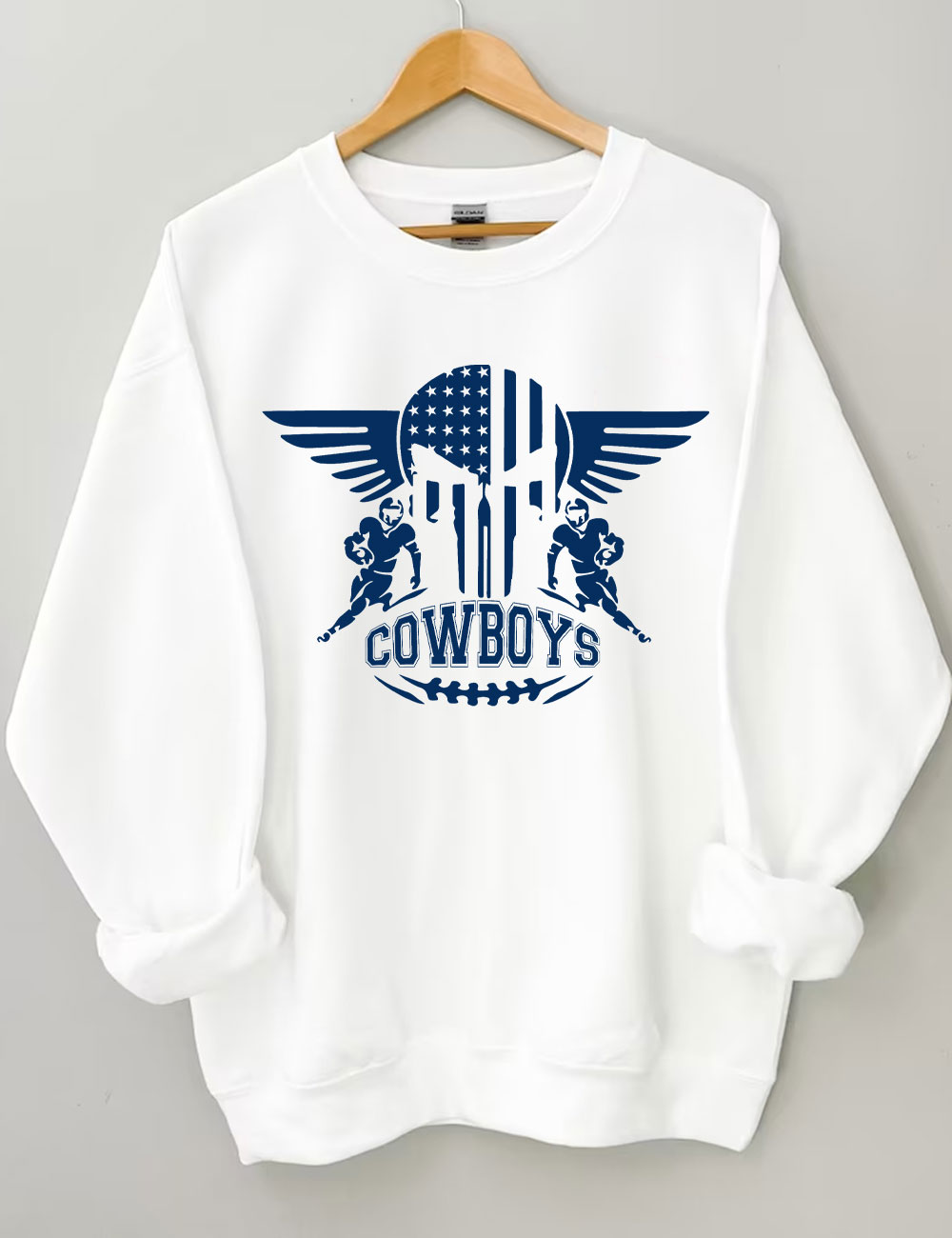 Cowboys Star Football Sweatshirt