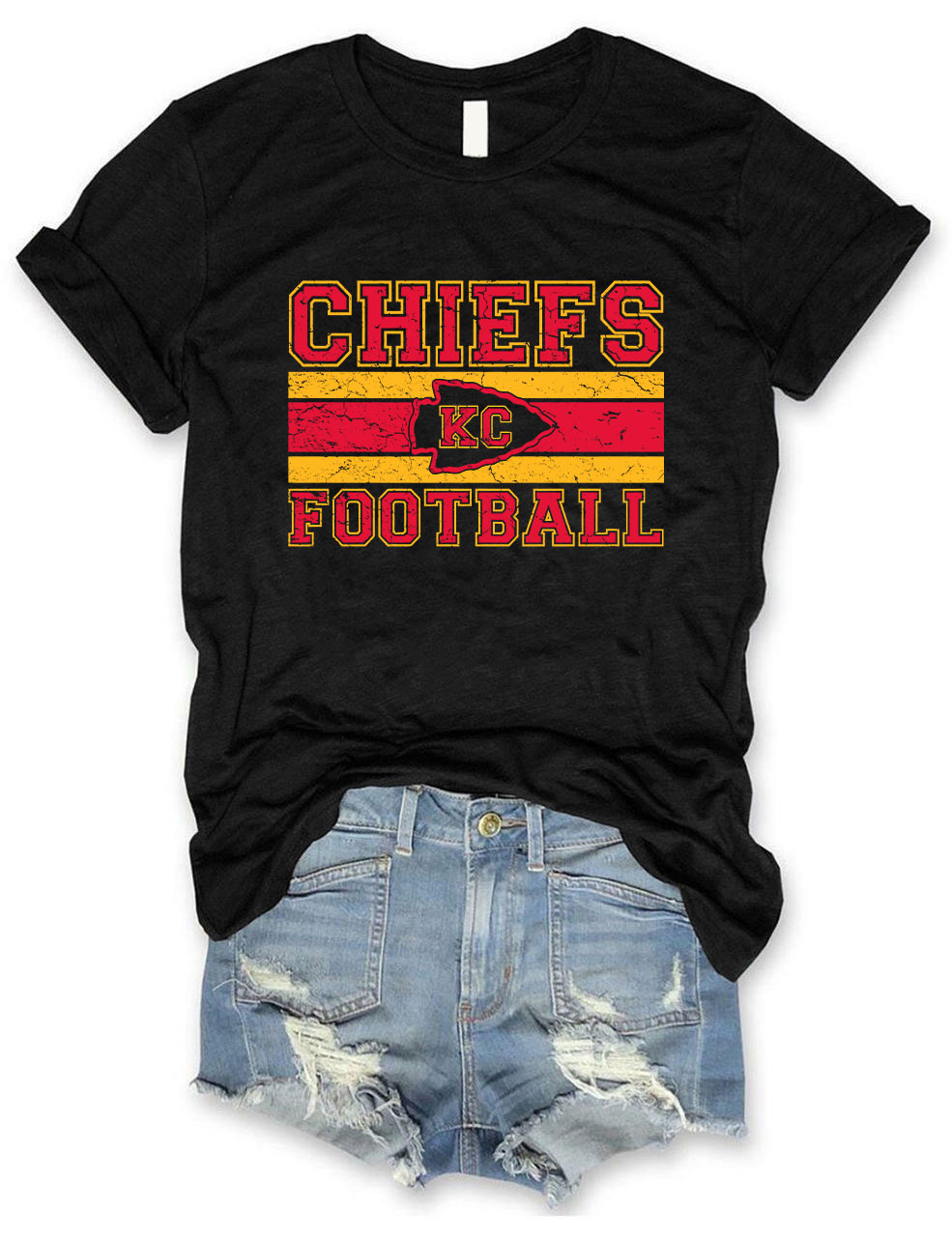 Vintage Chiefs Football T-Shirt