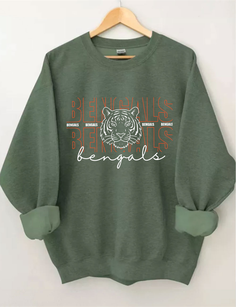 Bengals Tiger Funny Football Sweatshirt