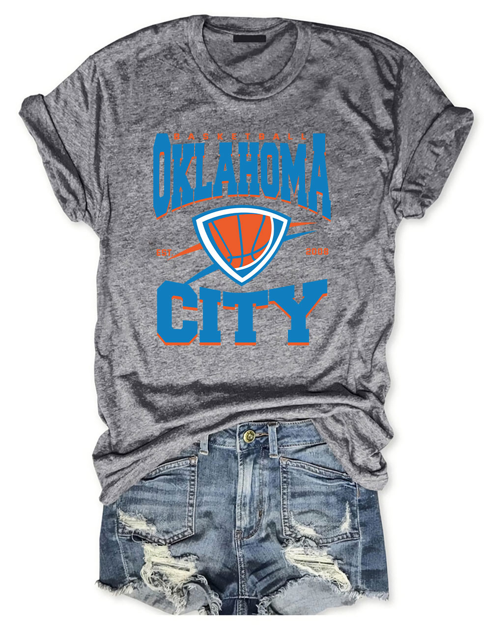 Oklahoma City Basketball T-Shirt