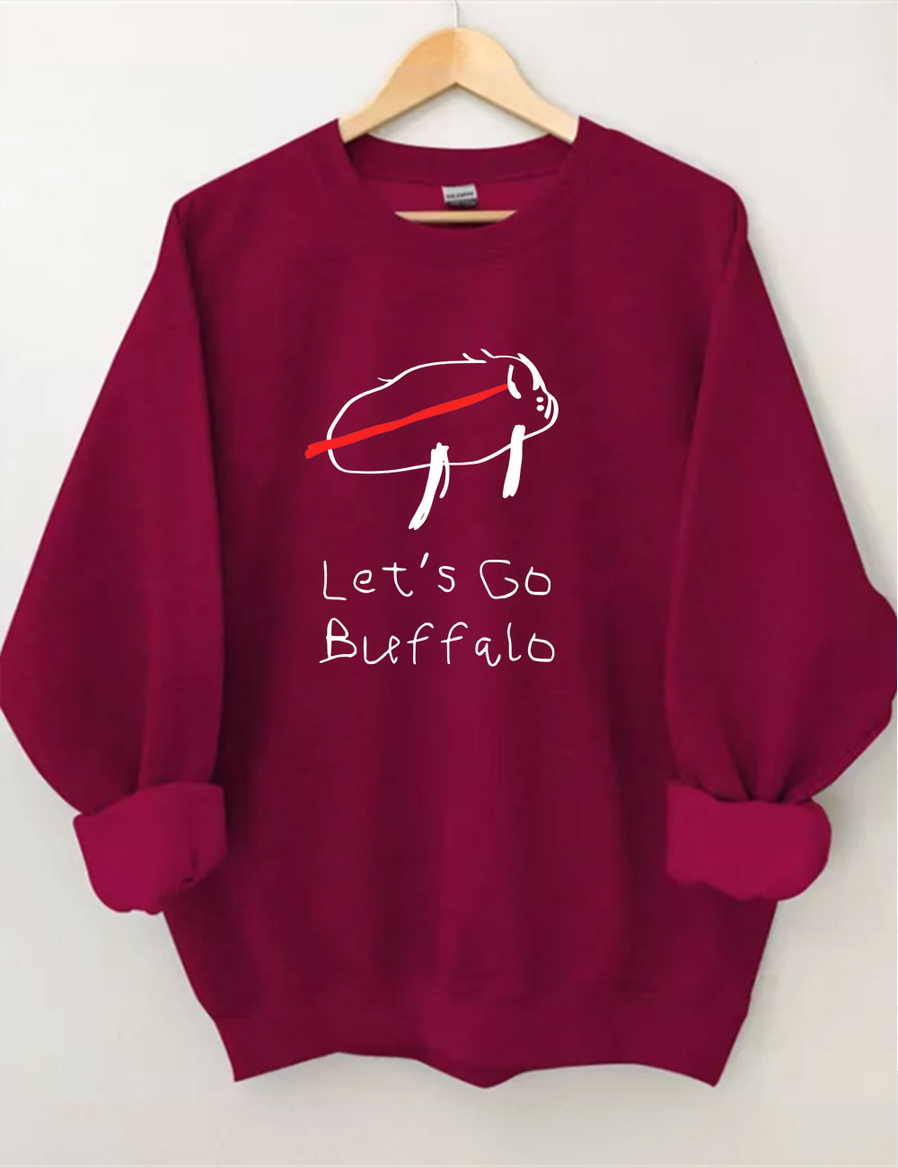 Let's Go Funny Buffalo Sweatshirt