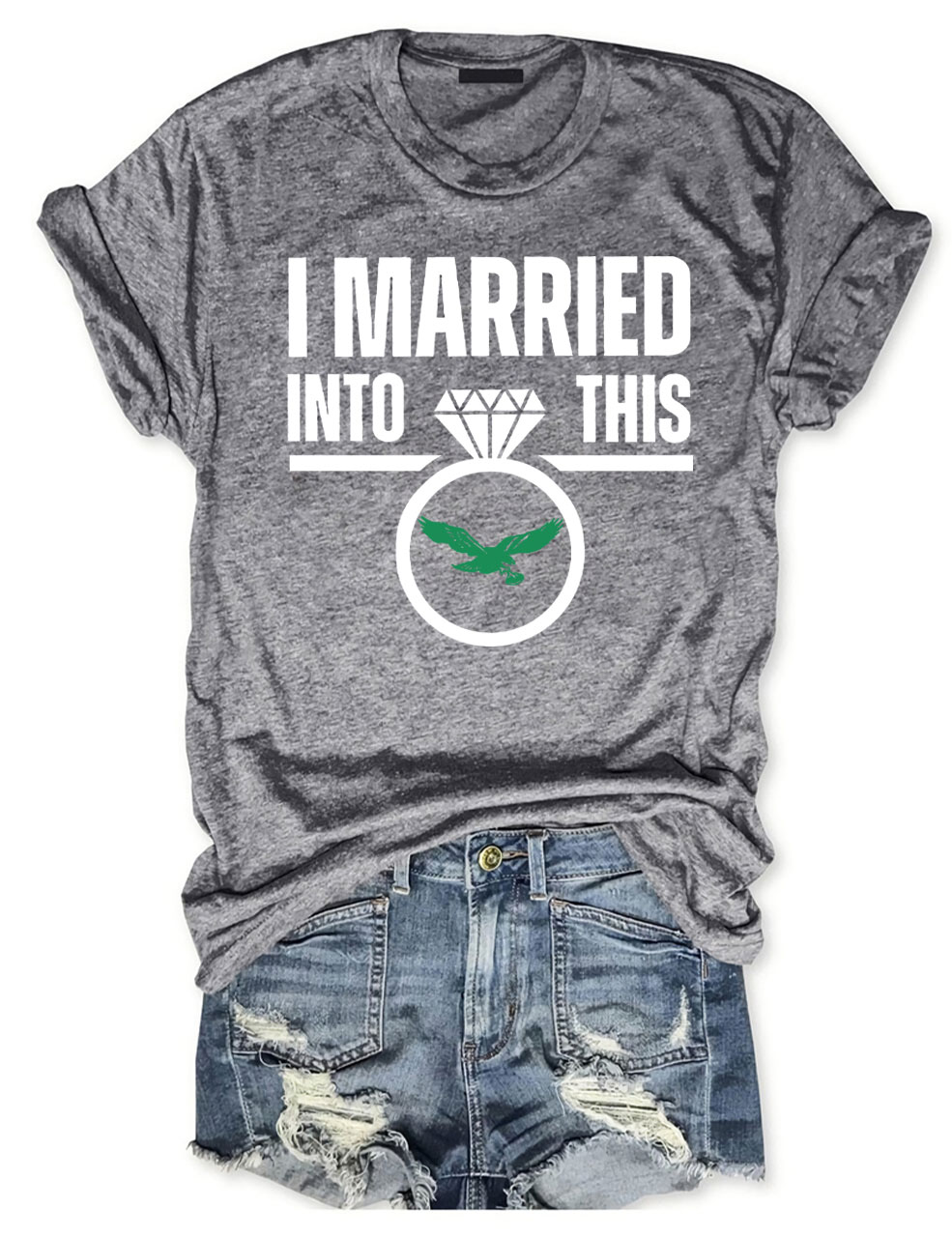 I Married to This Eagles Vintage T-Shirt