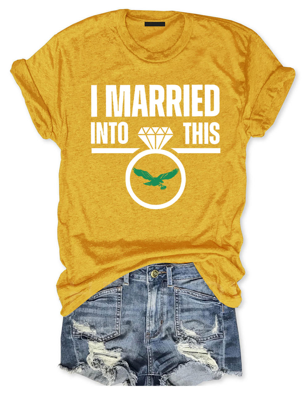 I Married to This Eagles Vintage T-Shirt