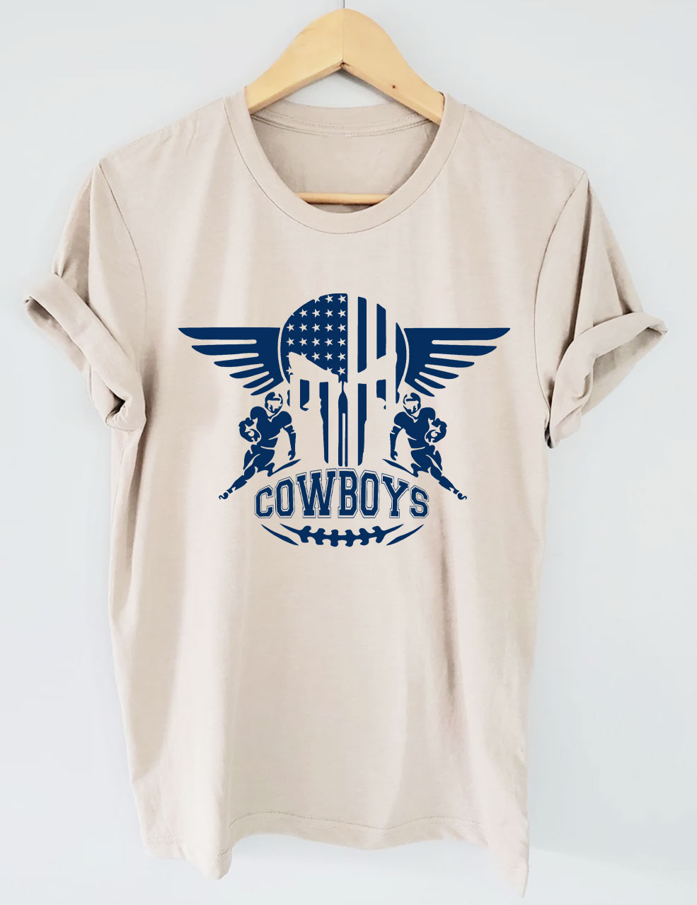 Cowboys Star Football T-Shirt