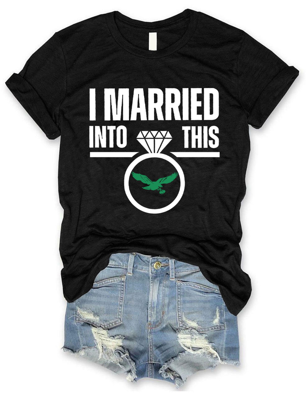 I Married to This Eagles Vintage T-Shirt