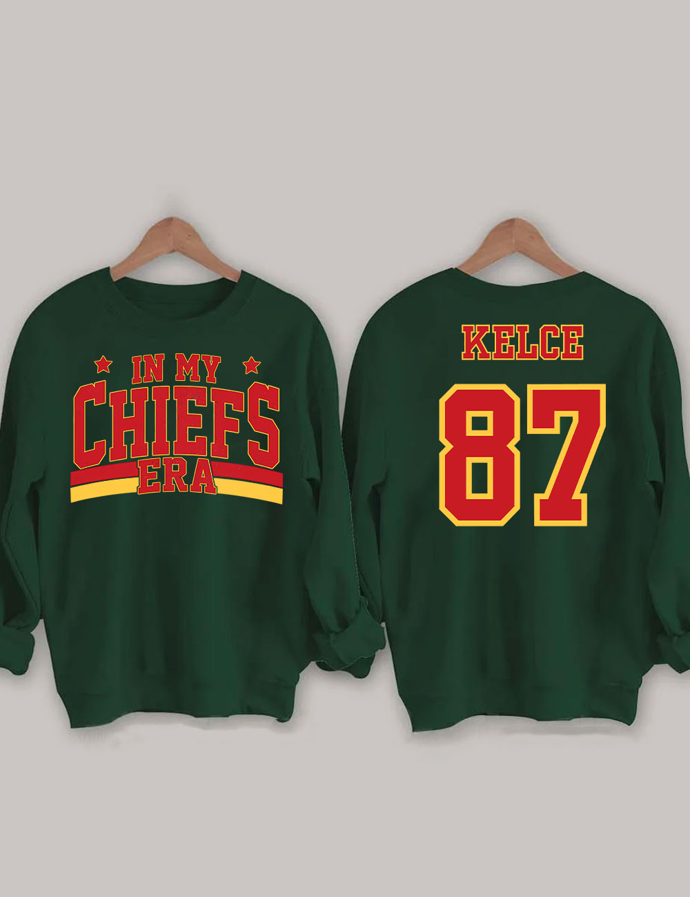In My Chiefs Era Travis Kelce Football Sweatshirt