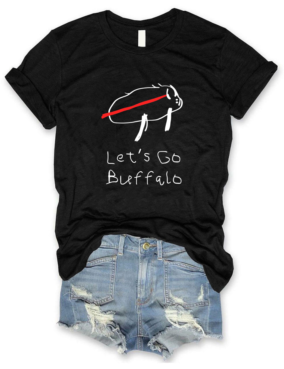 Let's Go Funny Buffalo T-Shirt