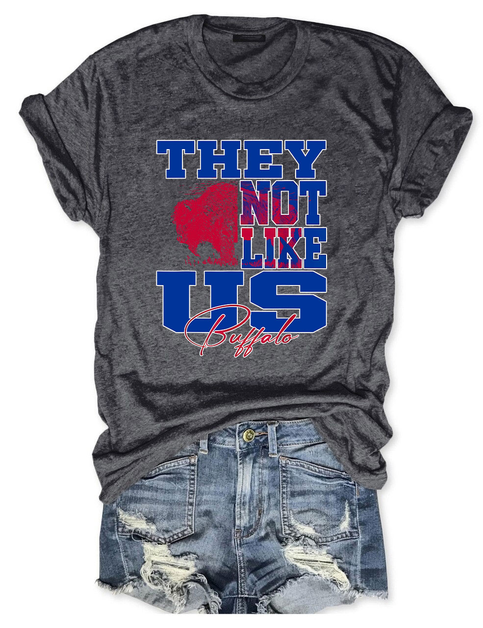 They Not Like Us Buffalo Funny T-Shirt