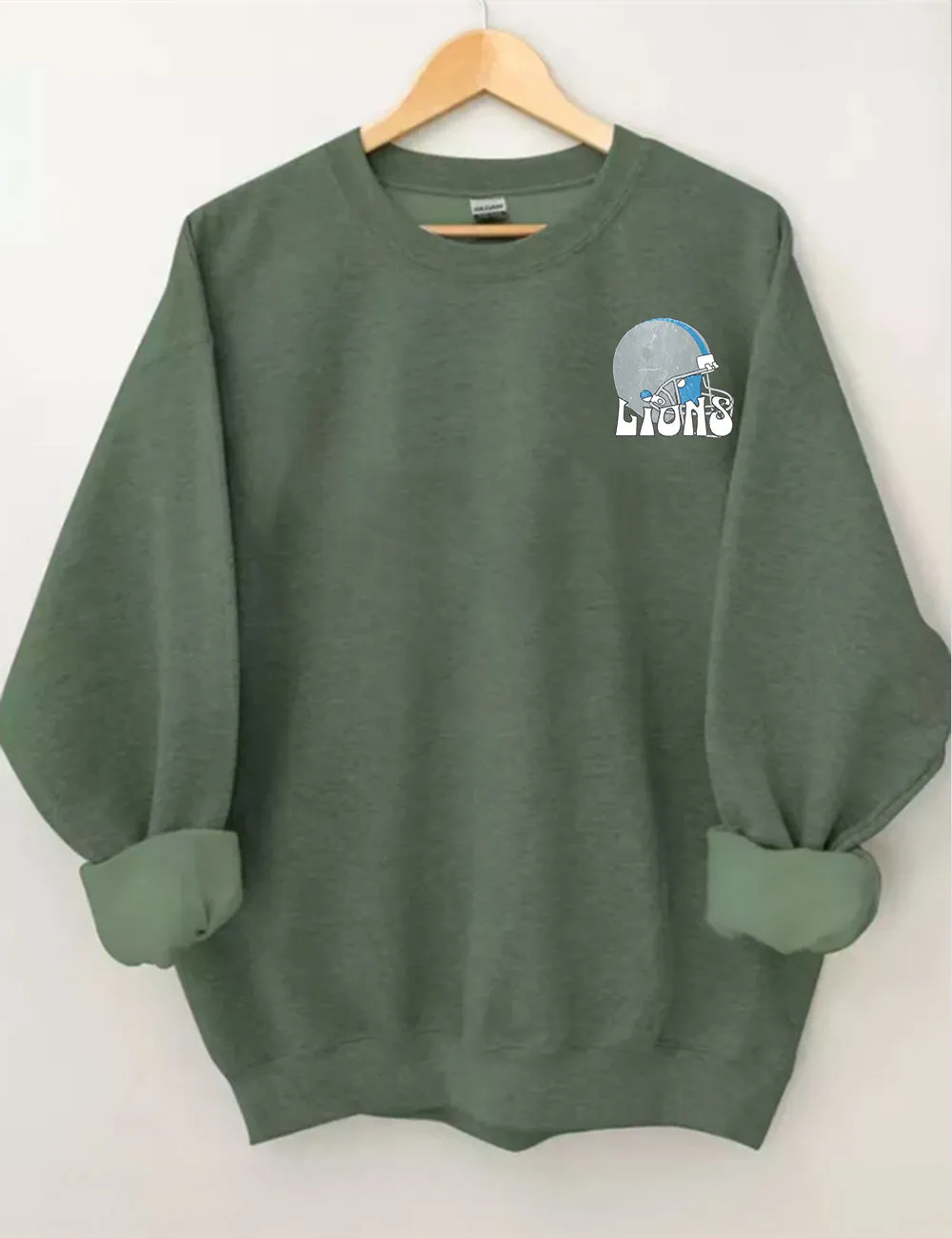 Vintage Detroit Lions Football Sweatshirt