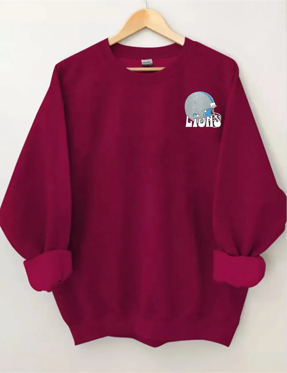 Vintage Detroit Lions Football Sweatshirt