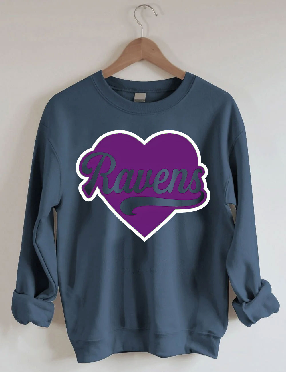 Love Ravens Sweatshirt