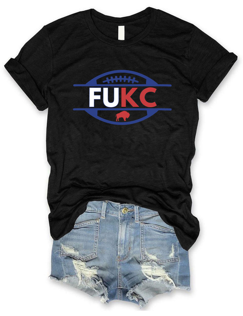 FUKC the Chiefs Buffalo Football T-Shirt