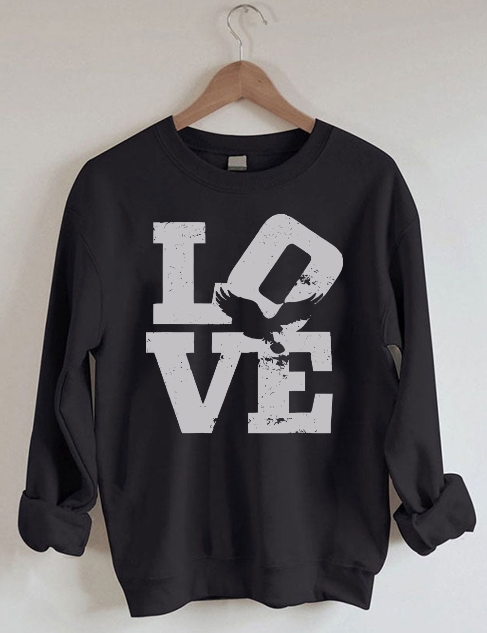 Love Eagles Philadelphia Football Sweatshirt