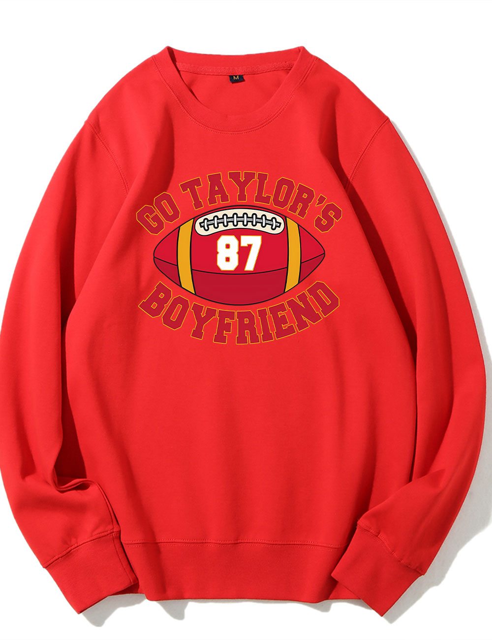 Go Taylor's Boyfriend Kelce Chiefs Football Sweatshirt