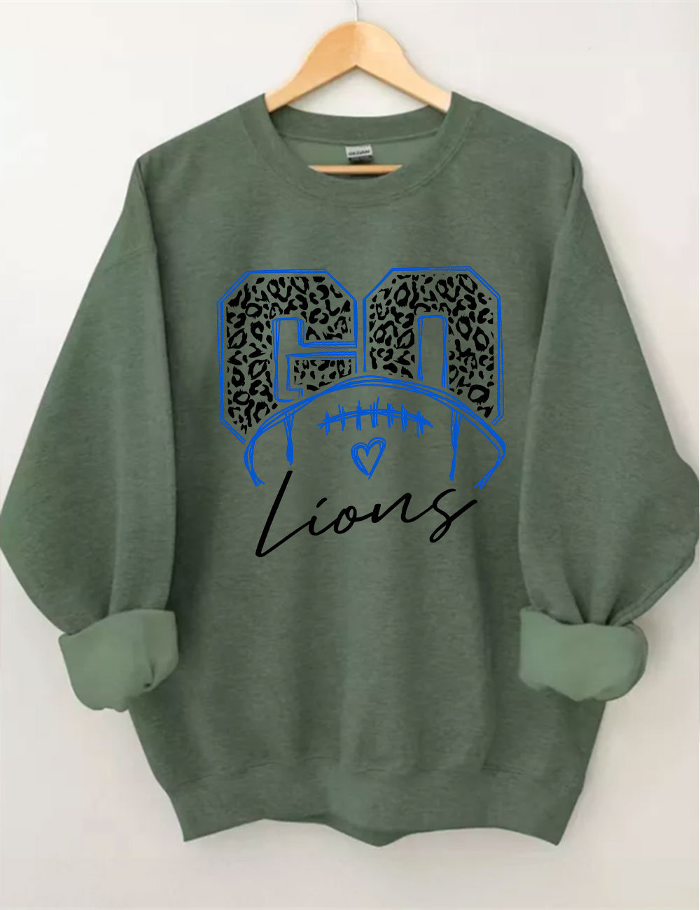 Go Lions Football Sweatshirt
