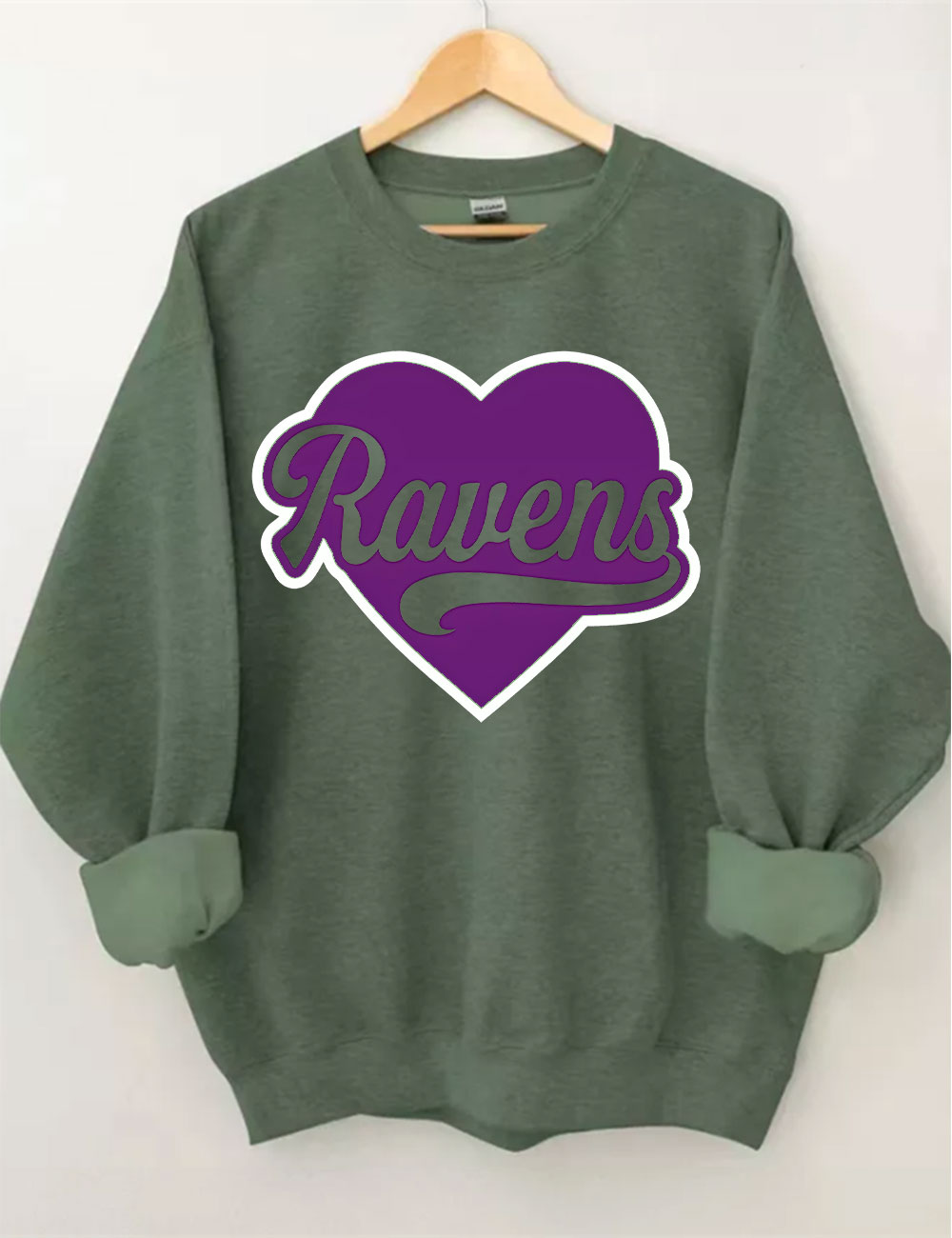 Love Ravens Sweatshirt