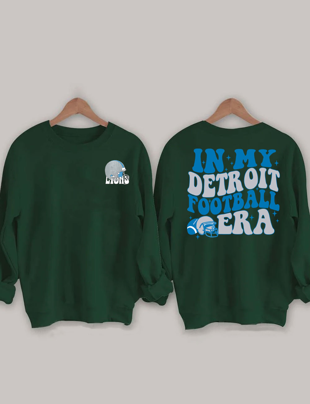 Vintage Detroit Lions Football Sweatshirt