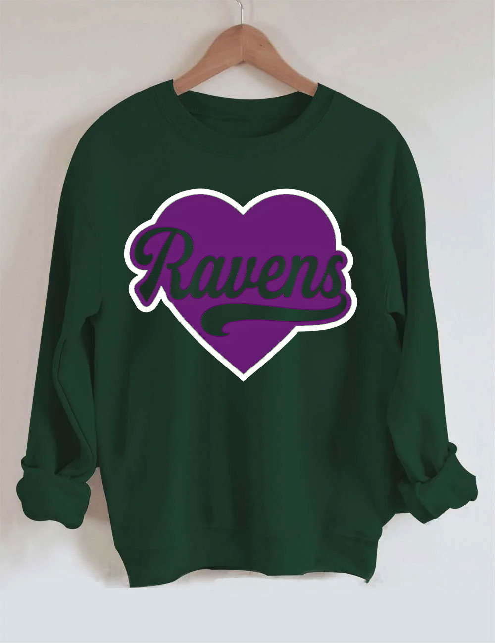 Love Ravens Sweatshirt