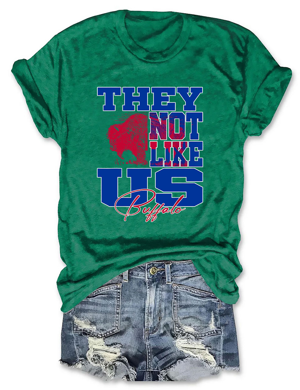 They Not Like Us Buffalo Funny T-Shirt