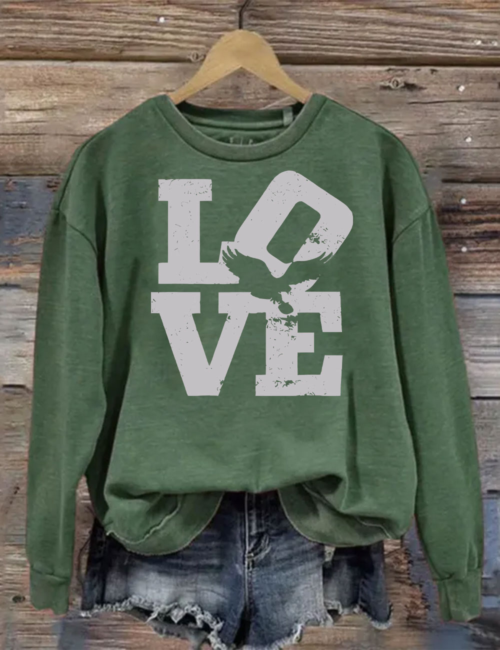 Love Eagles Philadelphia Football Sweatshirt