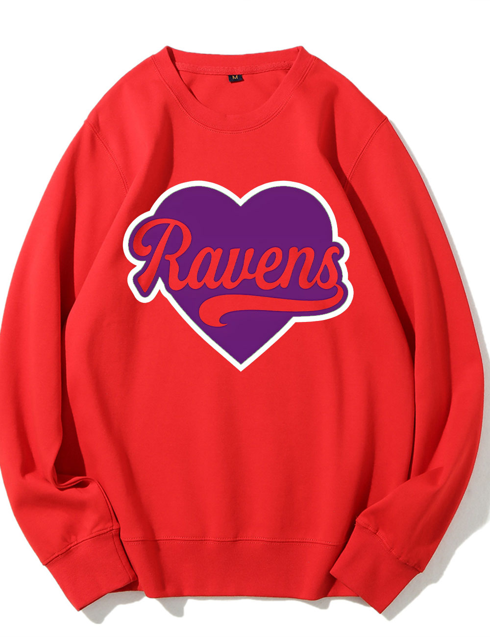 Love Ravens Sweatshirt