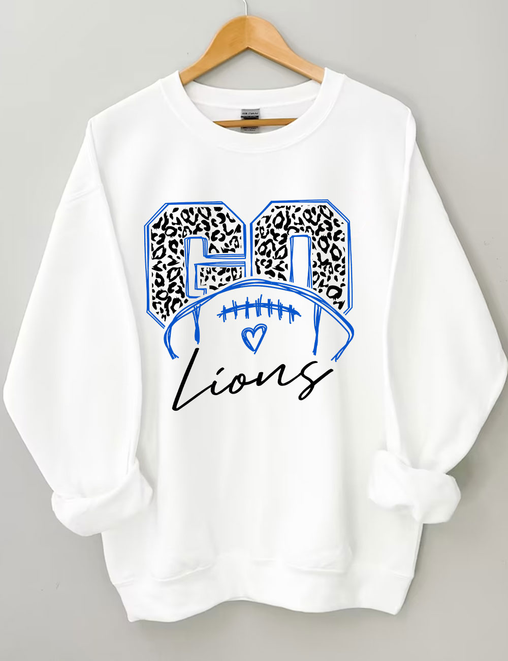 Go Lions Football Sweatshirt