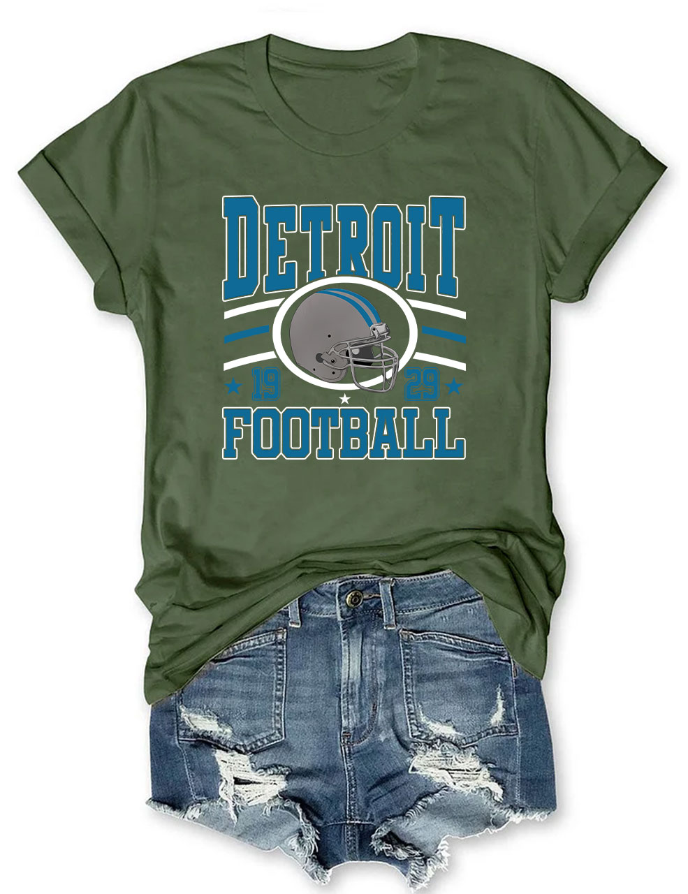 Detroit Football T-Shirt