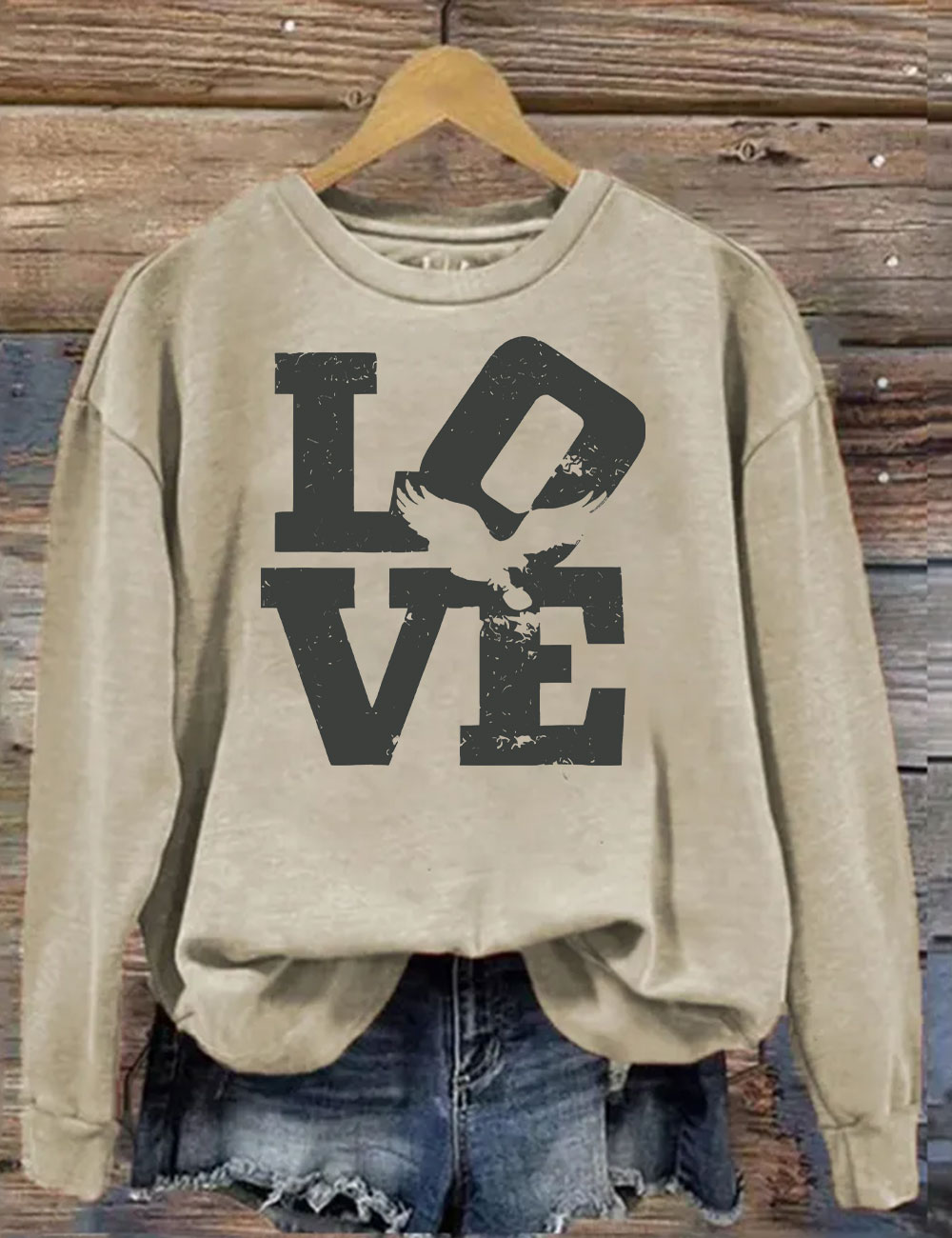 Love Eagles Philadelphia Football Sweatshirt
