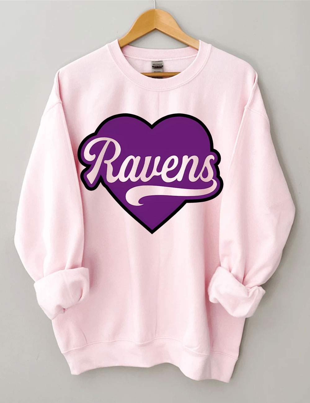Love Ravens Sweatshirt