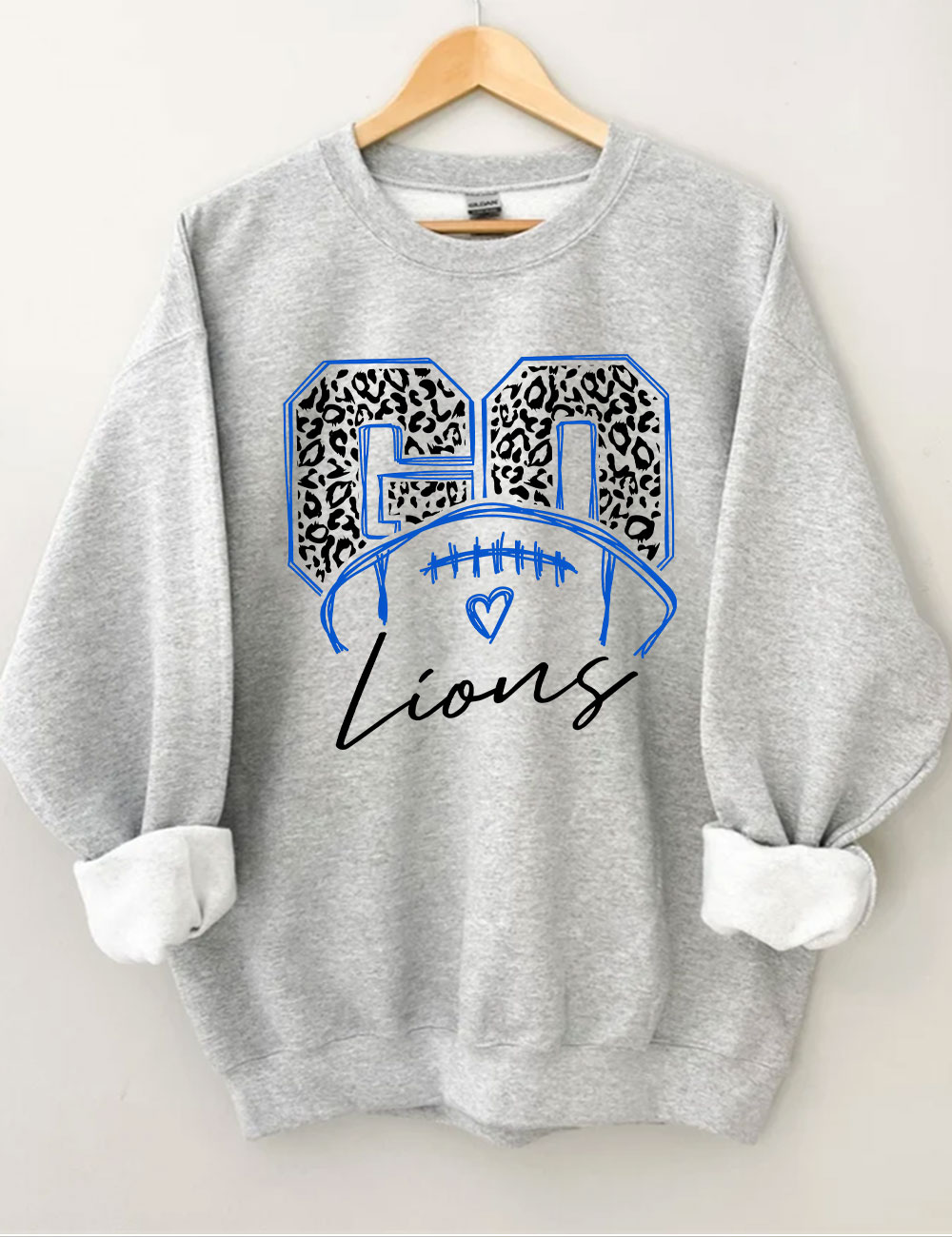 Go Lions Football Sweatshirt