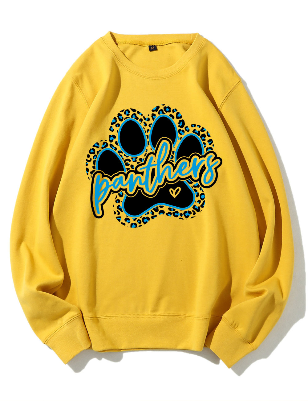 Leopard Panthers Paw Football Sweatshirt