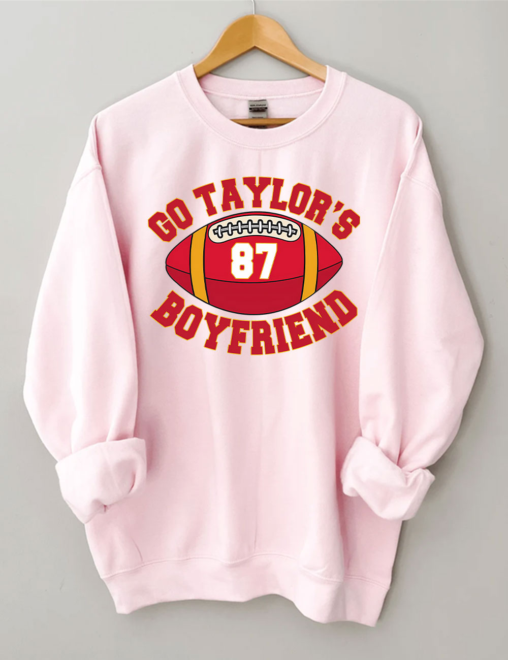 Go Taylor's Boyfriend Kelce Chiefs Football Sweatshirt