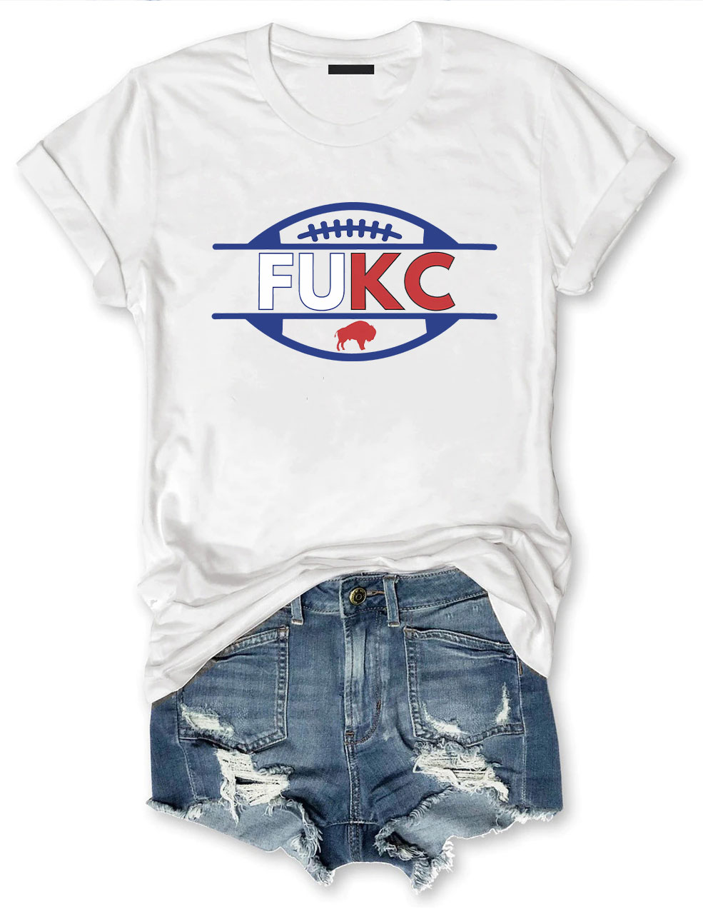 FUKC the Chiefs Buffalo Football T-Shirt