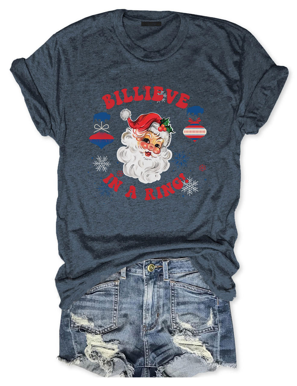 Billieve Buffalo Christmas T-Shirt