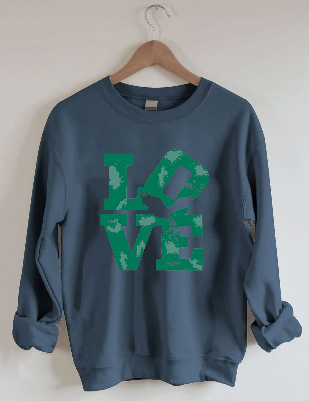 Love Hurts Philly Football Sweatshirt