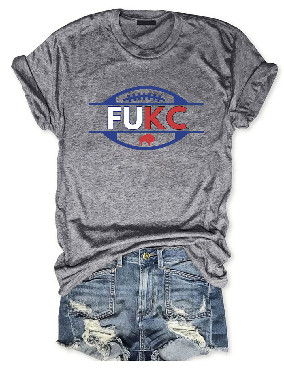 FUKC the Chiefs Buffalo Football T-Shirt