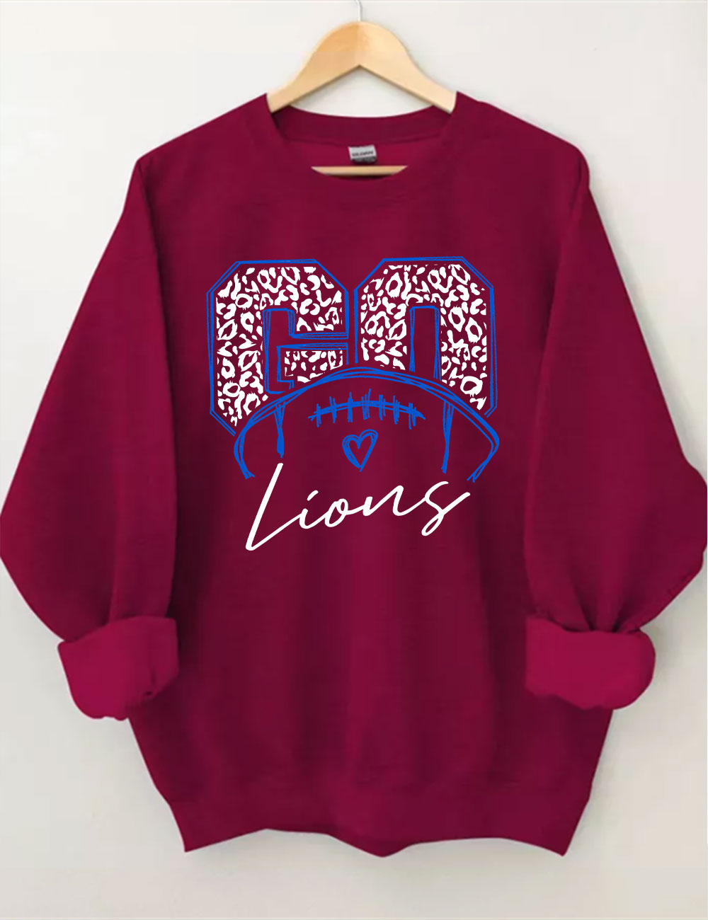 Go Lions Football Sweatshirt