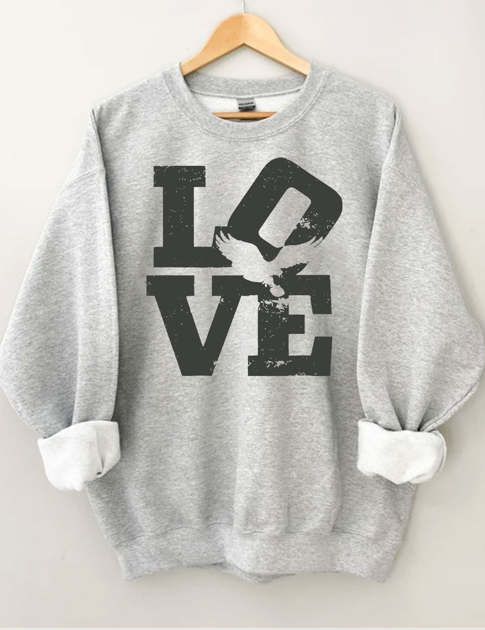 Love Eagles Philadelphia Football Sweatshirt