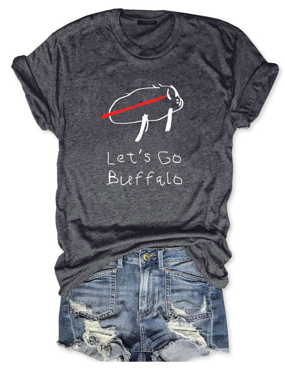 Let's Go Funny Buffalo T-Shirt