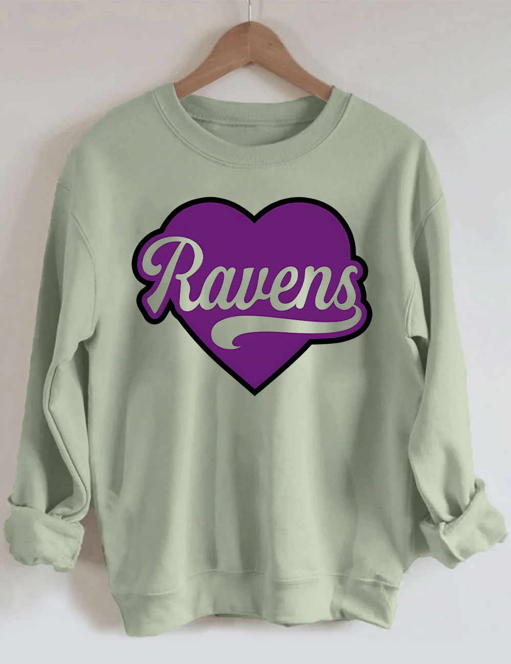 Love Ravens Sweatshirt