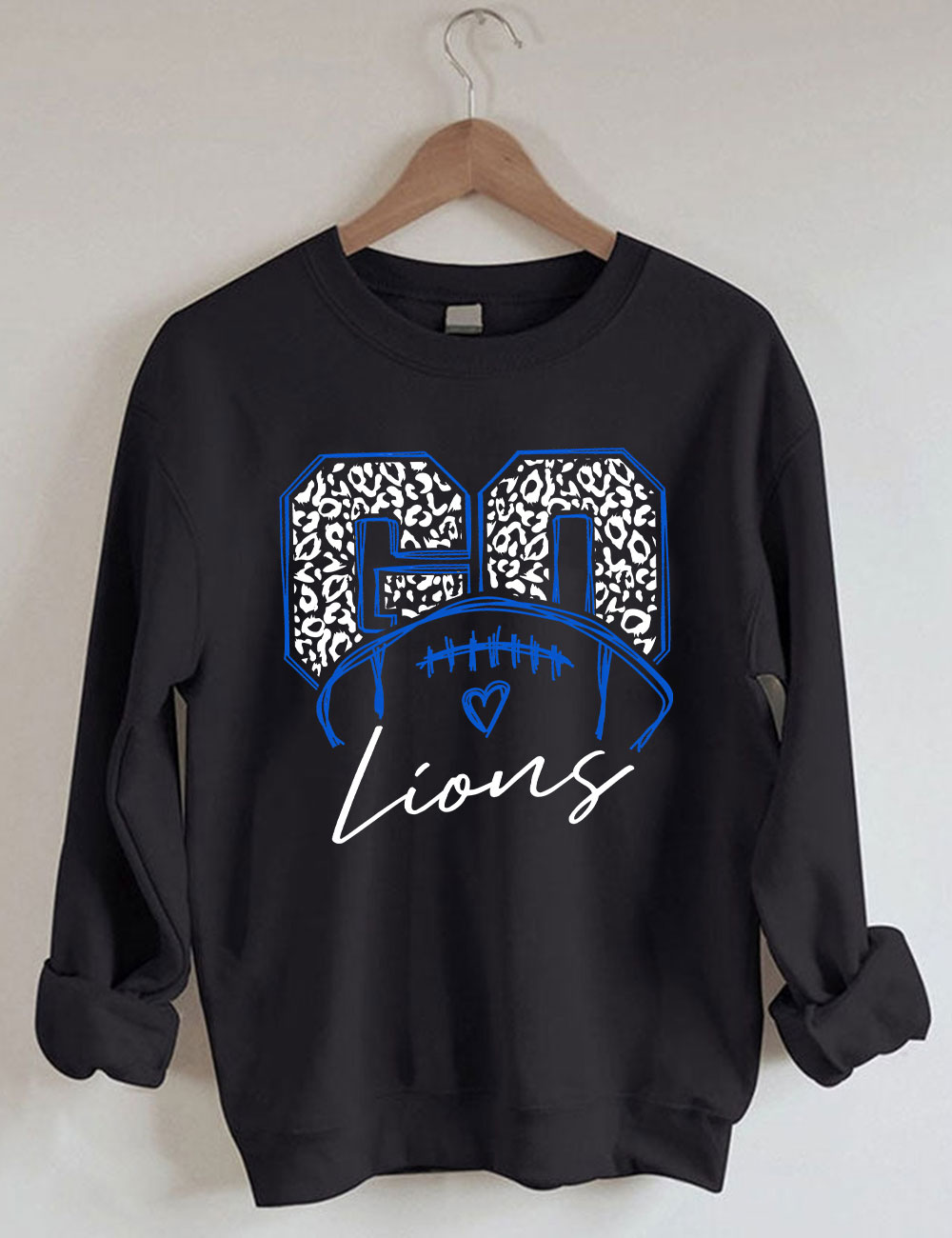 Go Lions Football Sweatshirt