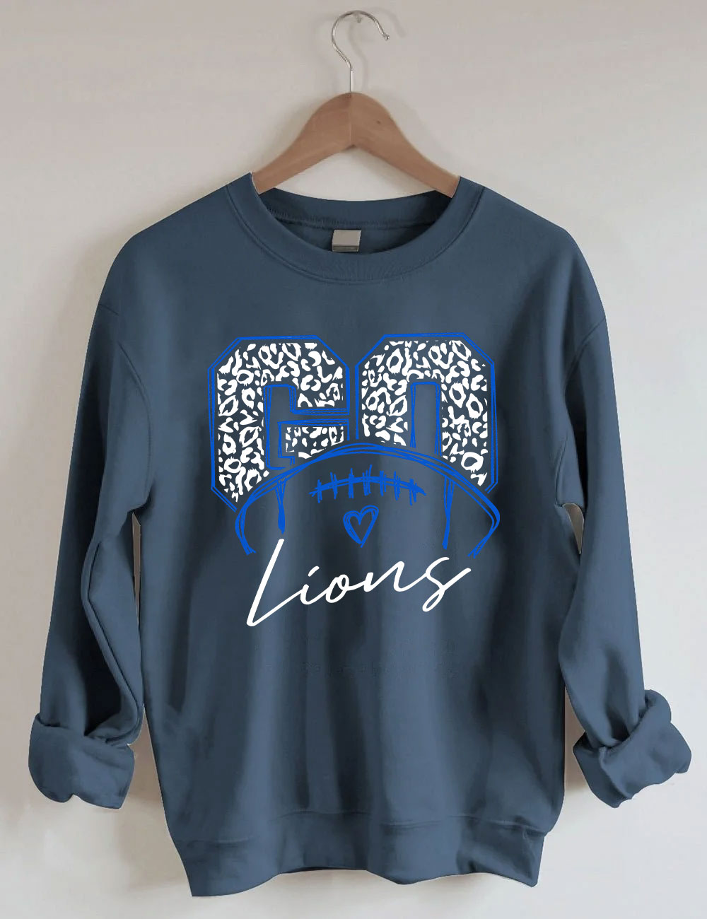 Go Lions Football Sweatshirt