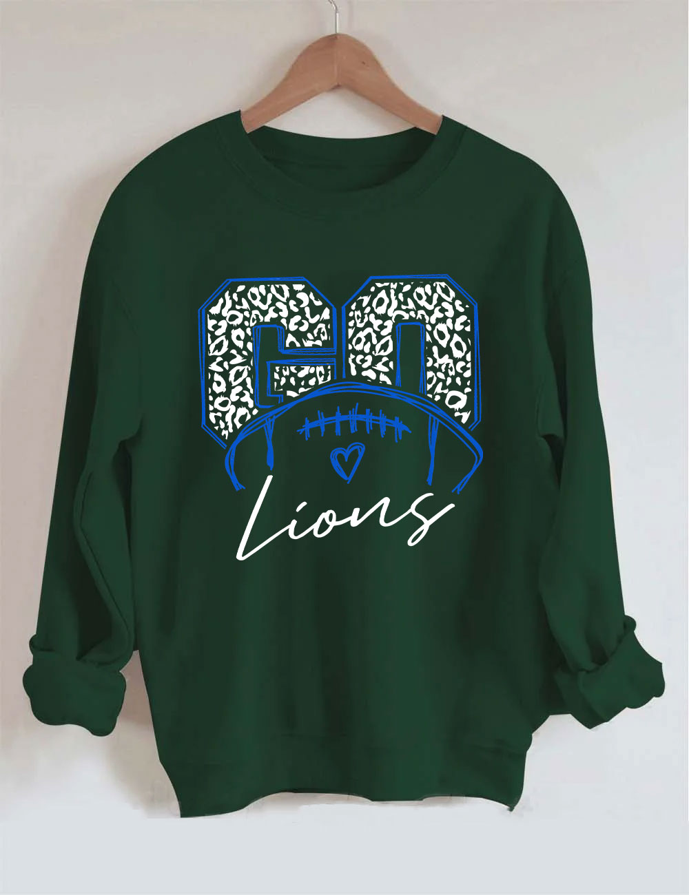 Go Lions Football Sweatshirt
