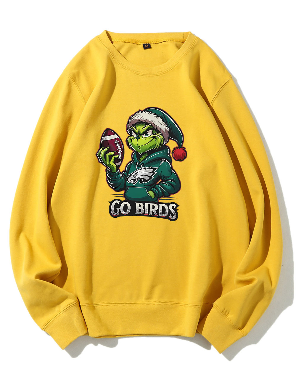 Go Birds Christmas Grinch Football Sweatshirt