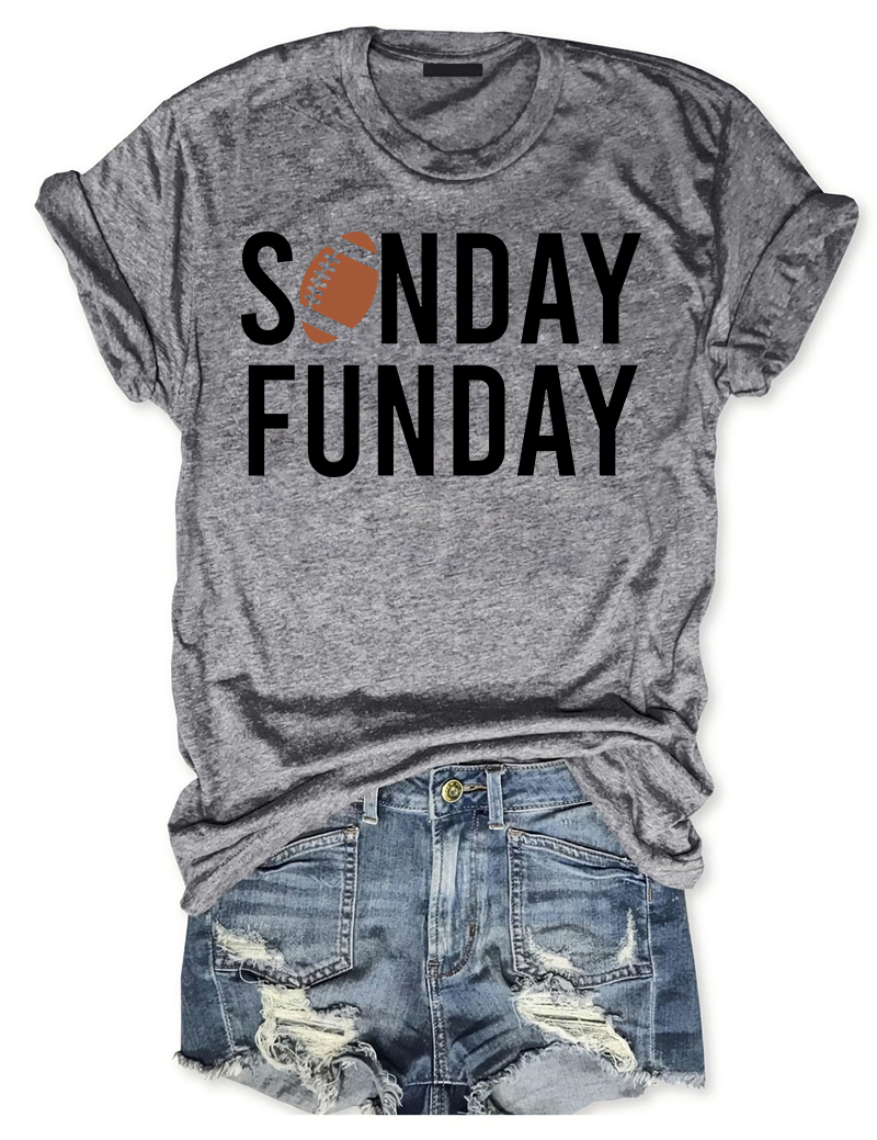 Sunday Funday Football T-Shirt