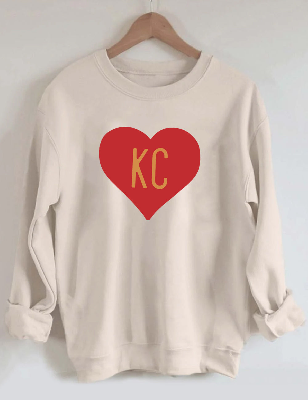 KC Heart Sweatshirt