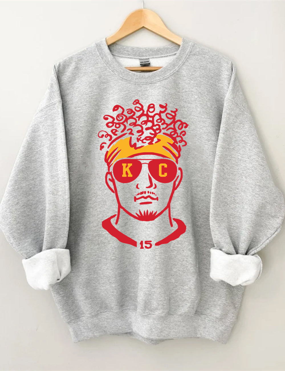 Go Chiefs Kansas City Football Sweatshirt