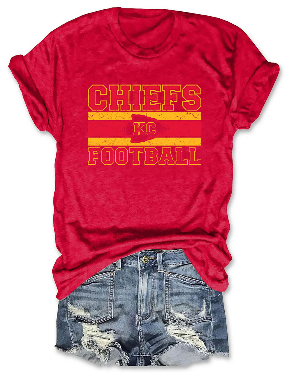 Vintage Chiefs Football T-Shirt